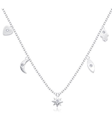 Cutie Silver Necklace SPE-5603